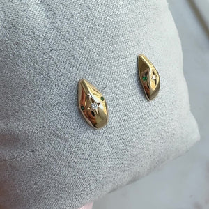 Serpentine Stud Earrings