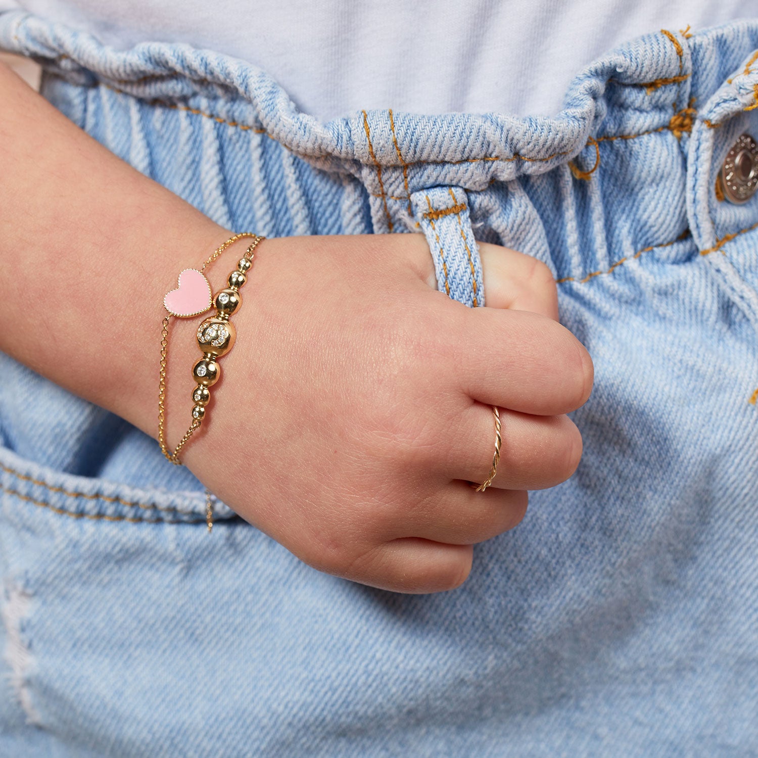 Amazon.com: ProLuckis Personalized Gold Baby Bracelet Engraved Name Baby ID  Protection bracelets Adjustable: Clothing, Shoes & Jewelry