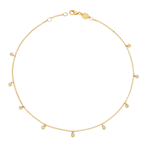 14K Gold Anklets | Baby Gold