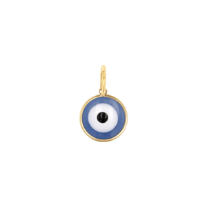 Boho Heart Charms For Jewelry Making Supplies, Evil Blue Eye Cute