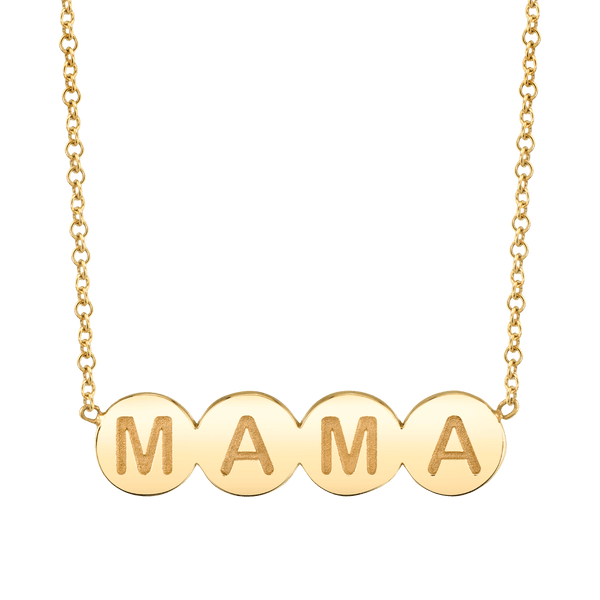 18-karat Gold mama necklace – ANNE ZELLIEN