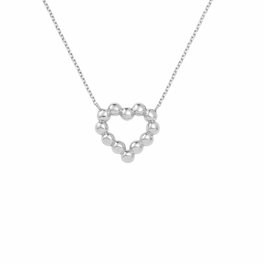 Cupola Heart Necklace – Baby Gold