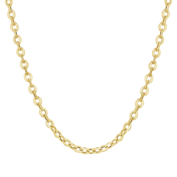 Round link store chain necklace