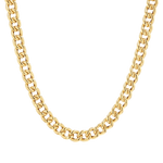 14K Grand Cuban Curb Link Necklace – Baby Gold