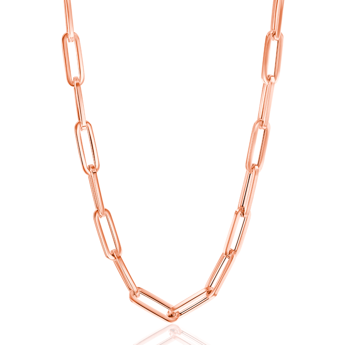 14K Grand Paper Clip Chain – Baby Gold