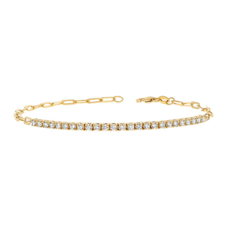 14K Gold Tennis Bracelets – Baby Gold